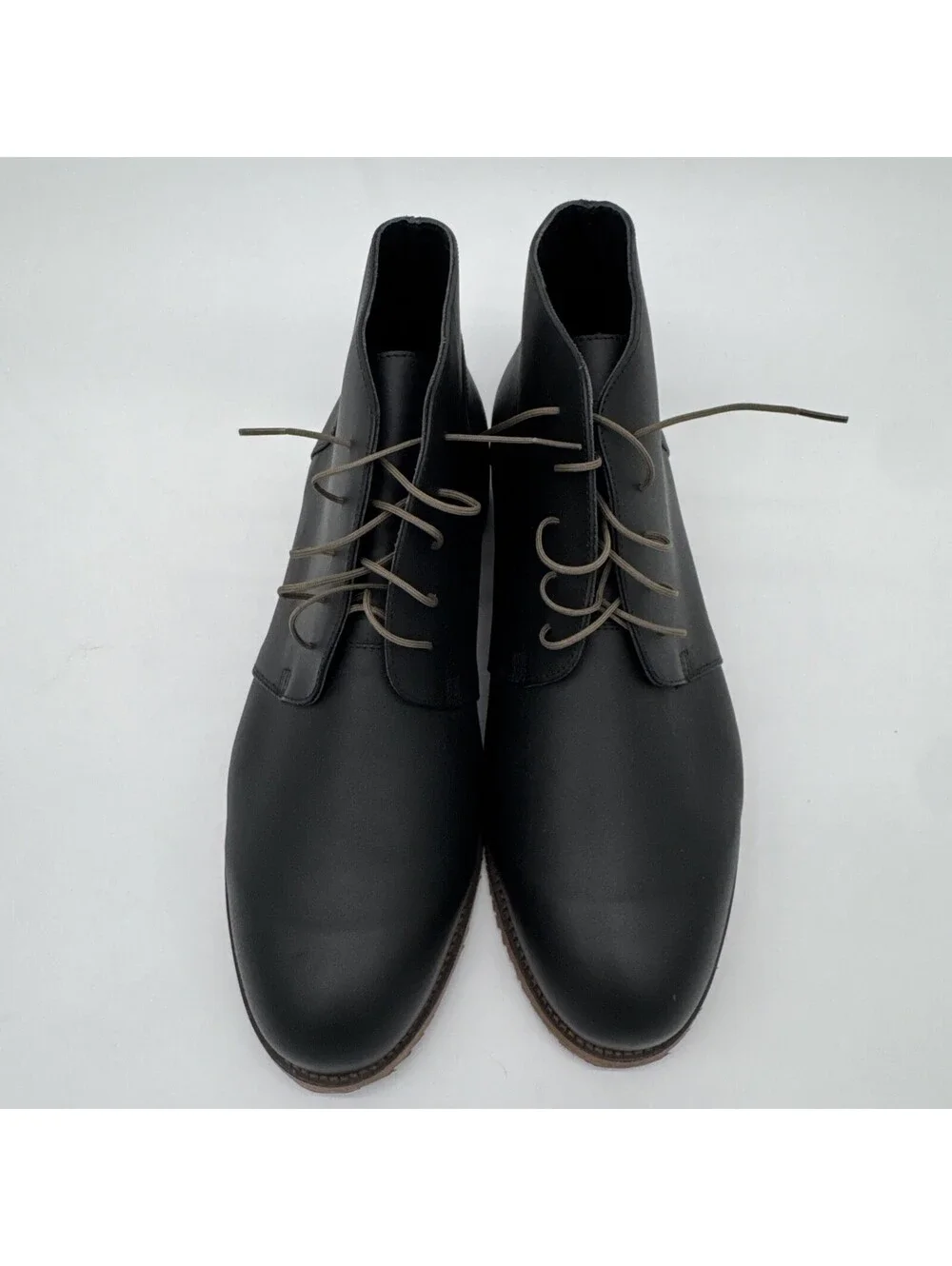 Men’s Nisolo Everyday Chukka Boots Black Leather Size 12.5 Weatherproof